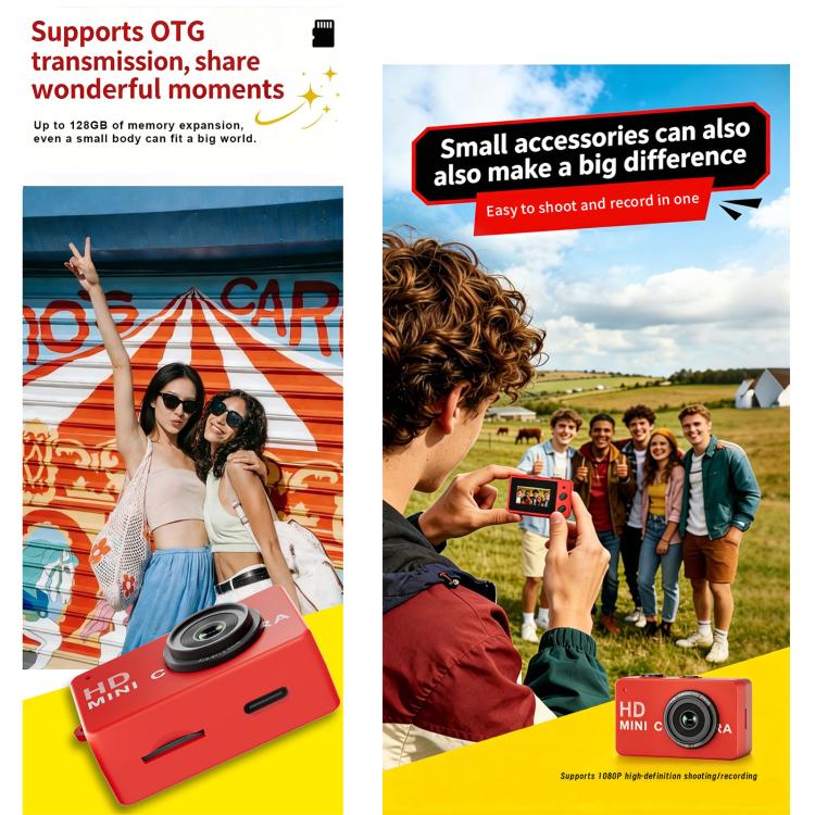 S4 1080P HD Digital Mini Thumb Pocket Camera