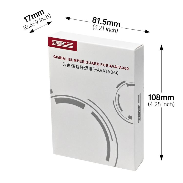 DJI Avata 360 STARTRC Gimbal Lens Guard — Anti-Collision Bumper