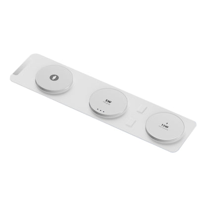H34 15W 3 in 1 MagSafe Magnetic Folding Wireless Charger