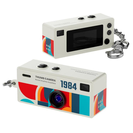 G6 Mini Digital Camera for Kids – HD Video, Keychain-Size, Wide-Angle Lens