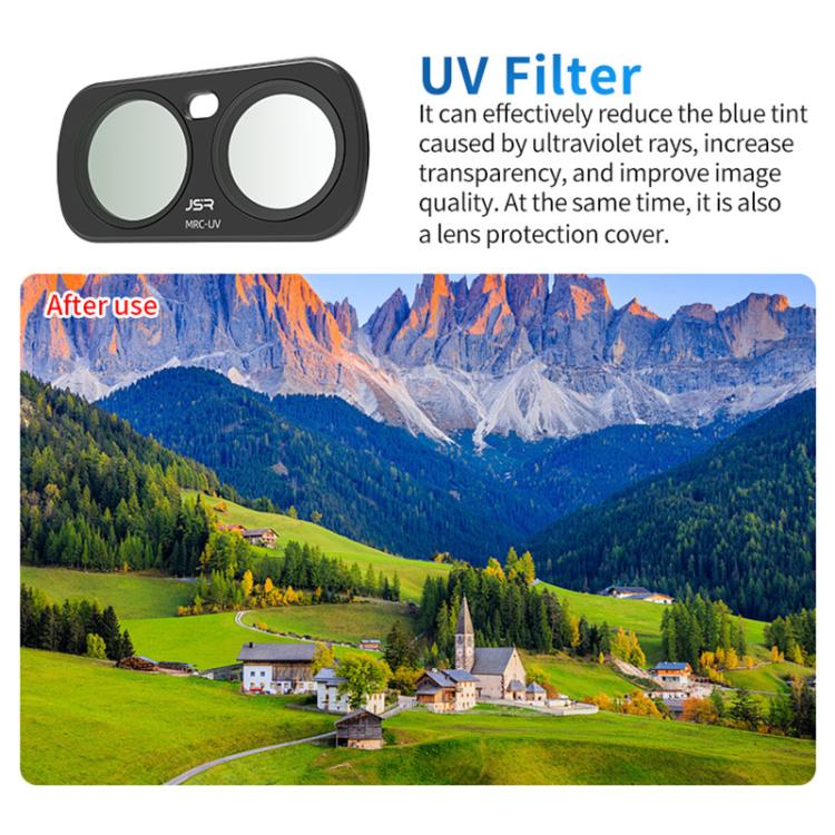 Insta360 Luna Ultra Magnetic Filter Kit — UV, CPL, ND, Black Mist