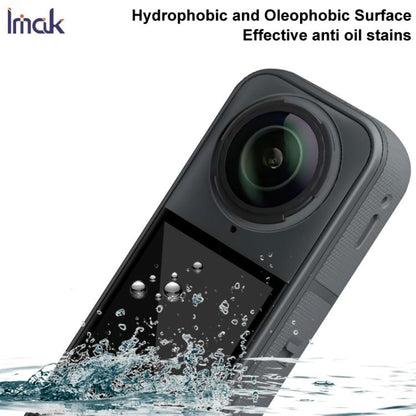 imak Action Camera 3D Curved Tempered Glass Film, For Insta360 X6, For Insta360 X5