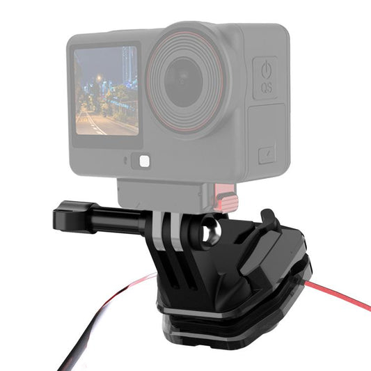 Motorcycle Windshield Action Camera Mount Clip for GoPro Hero12 Black / DJI Osmo Action 4 / Insta360 X4 / Ace Pro and Other Action Cameras, Windshield Clip I
