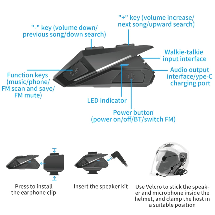 yz06 Wireless Bluetooth Helmet Headphones