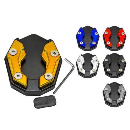 JCBD-002 CNC Aluminum Alloy Motorcycle Side Support Anti-slip Pad