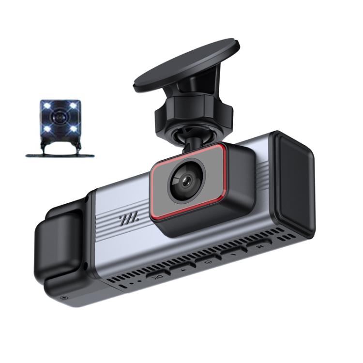 3.16-inch HD 1080P Infrared Night Vision Car DVR,Front + Interior + Rear + Wi-Fi Connectivity