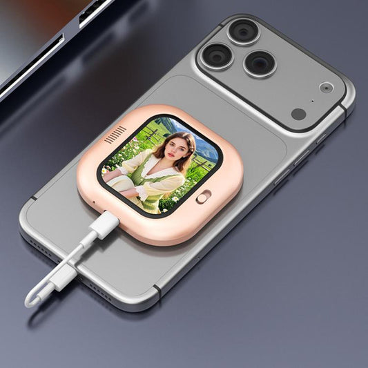 X3 Wired Smartphone Selfie Mirror Magnetic Rear Mounted Selfie Display, X3 Wired