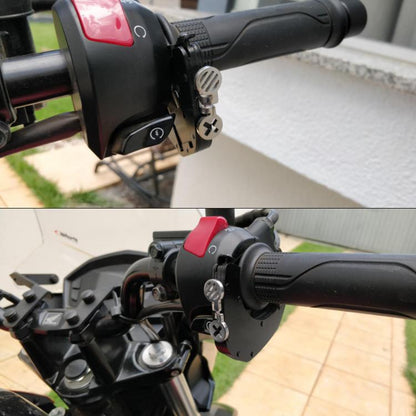 Motorcycle Throttle Control Throttle Tube Auxiliary Retainer, Bottom, Top
