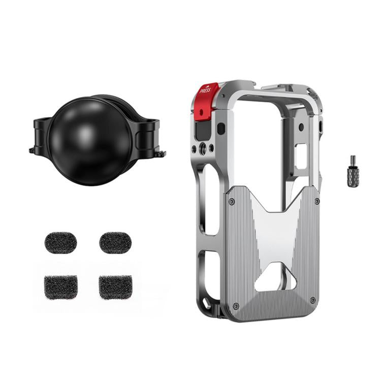 For Insta360 X6 Flymile Heat Dissipation Cage Camera Shockproof Protective Frame