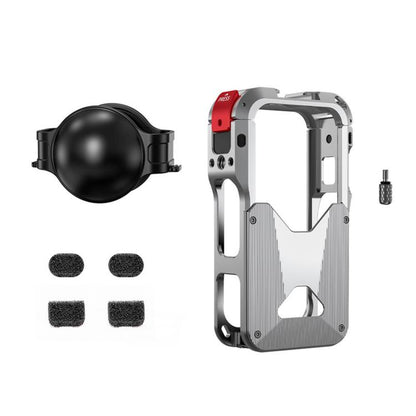 For Insta360 X6 Flymile Heat Dissipation Cage Camera Shockproof Protective Frame